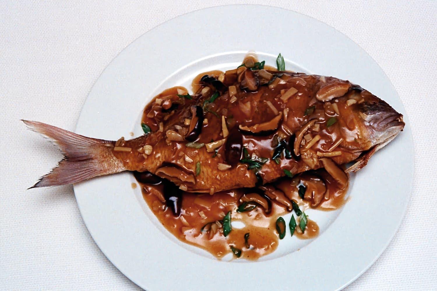 Deep Fried Fish with a Sweet and Sour Spicy Sauce