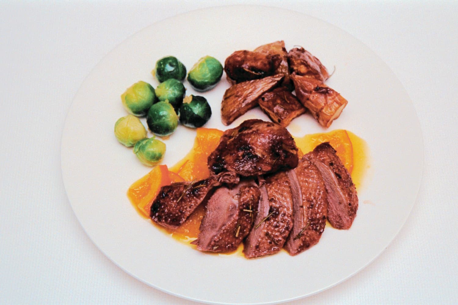 Orange Roast Mallard with an Orange Sauce