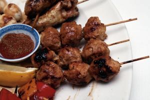 Chicken Balls in Simmering Sauce