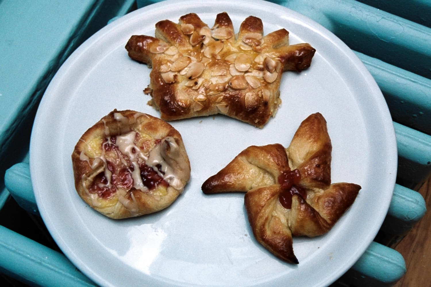 The three Danish pastries