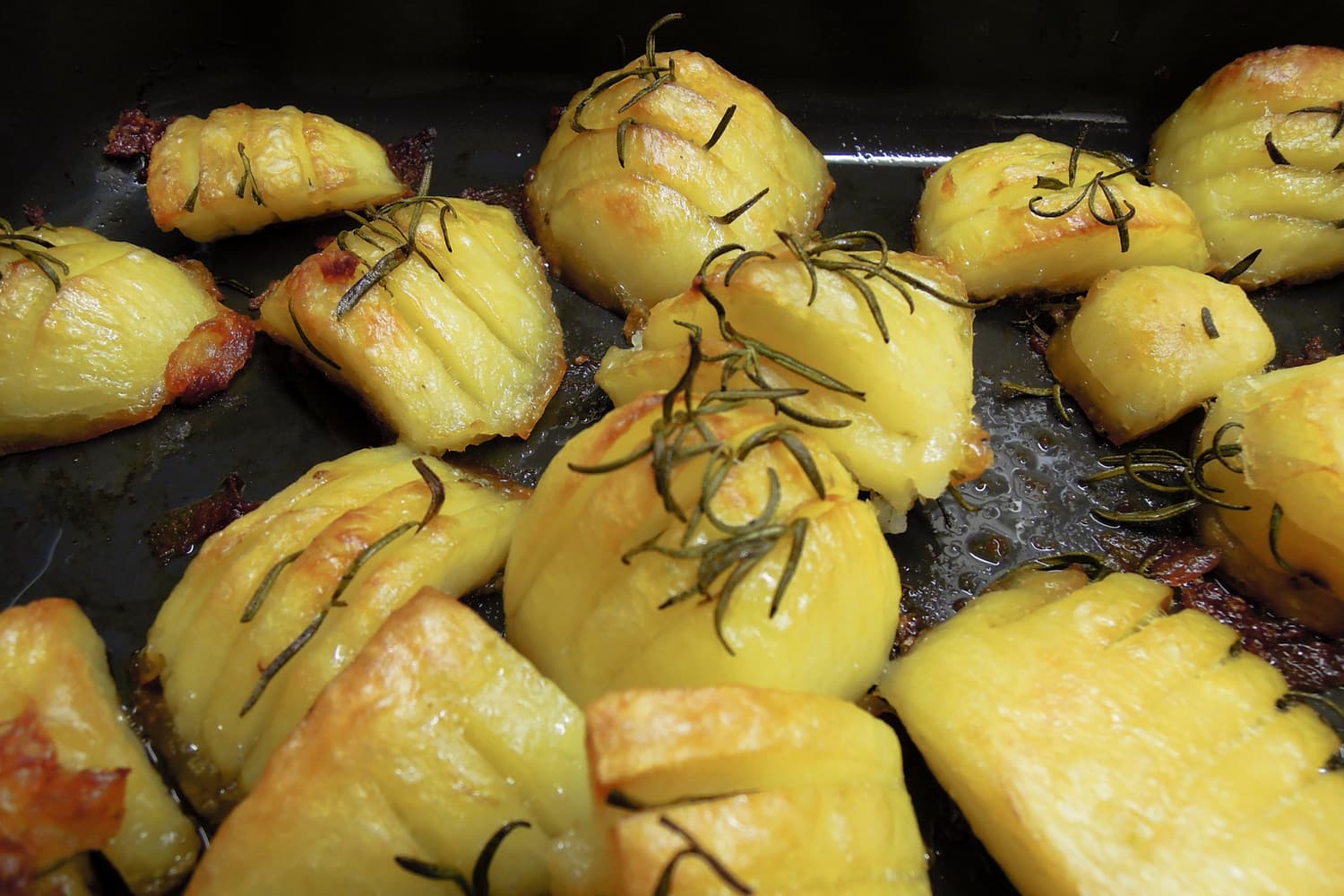 Hasselback Potatoes