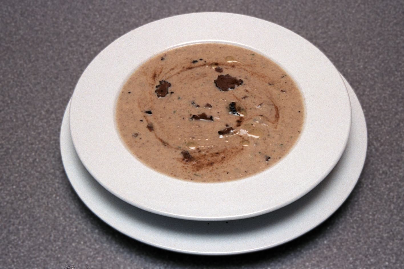 Cream of Mushroom with Truffle Soup