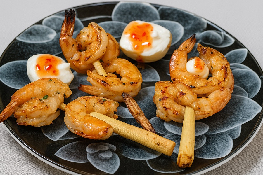 Lemon Grass Prawns