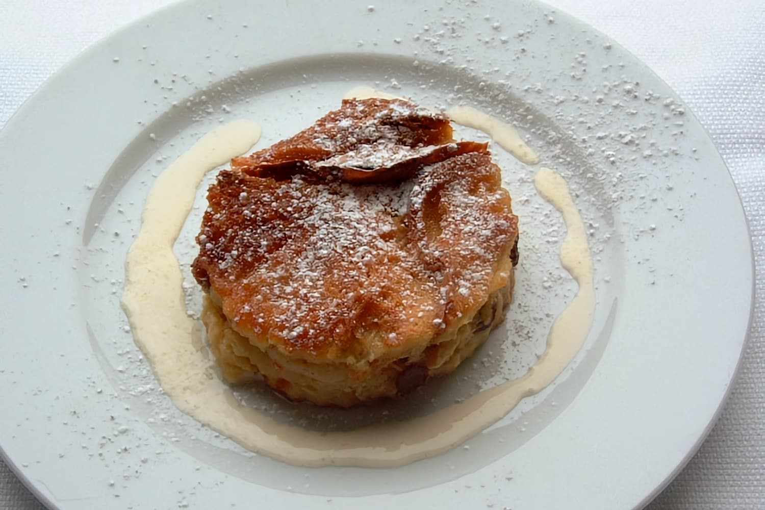 Apple Bread and Butter Pudding