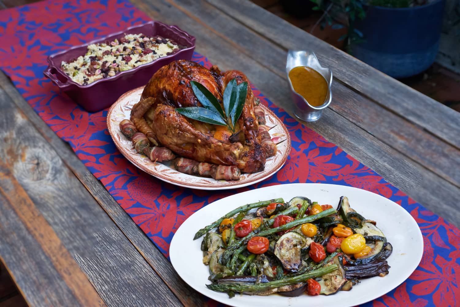 Roasted Citrus and Saffron Turkey