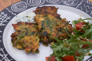 Wild Green Fritters