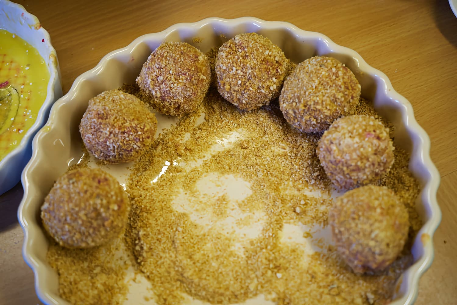 Arancini Balls, ready to cook